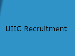 UIIC Recruitment 2019 : 12 Medical Posts