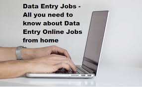 Work From Home  For Computer Data Entry Work