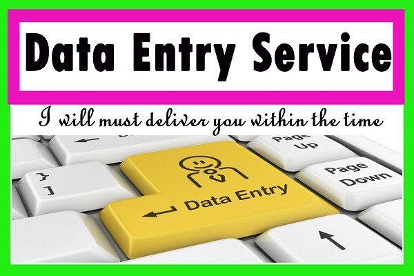 Immediate Need For Computer Data Entry Work