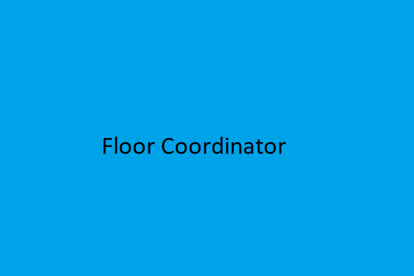 Good Offer For Computer Floor Coordinator