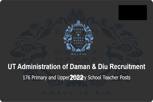 UT Administration of Daman & Diu Recruitment 2022