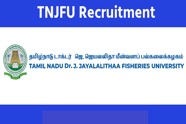 TNJFU Recruitment 2022