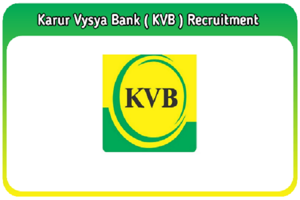 KVB Sales and Service Associate Recruitment 2022