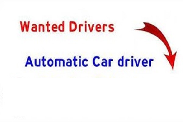 Hiring For Automatic Car Driver