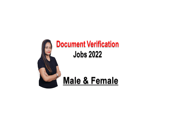 Job Offer For Document Verification Executive