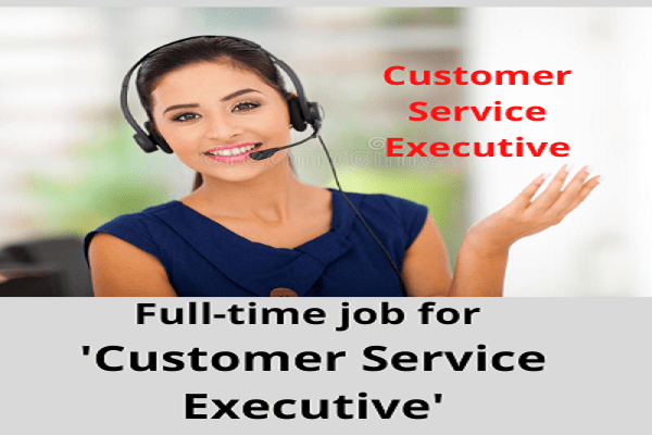 Hiring For Customer Service Executive