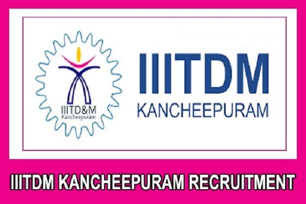 IIITDM Junior Research Fellow Recruitment 2022