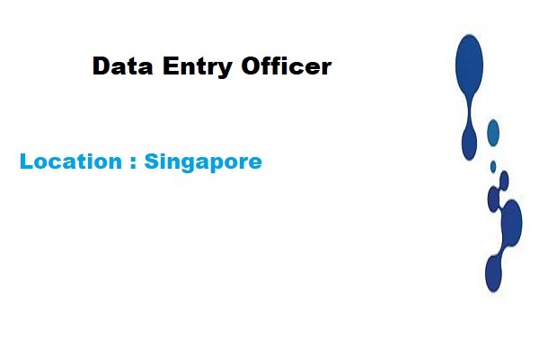 Hiring Data Entry Officer in Singapore