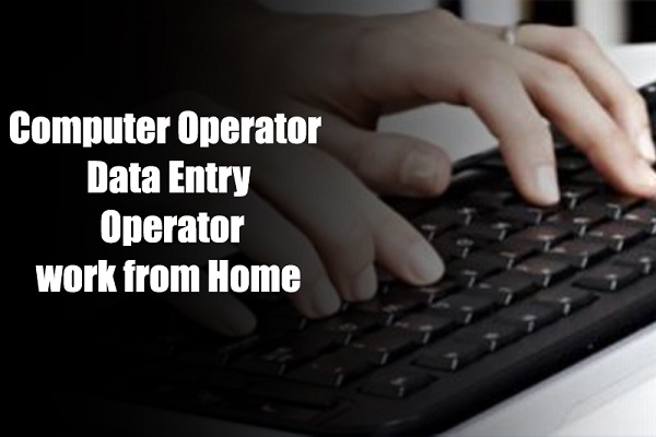 Earn Rs 15000 From Home For Data Entry Operator Job