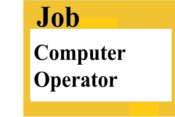 Hiring For Computer Operator
