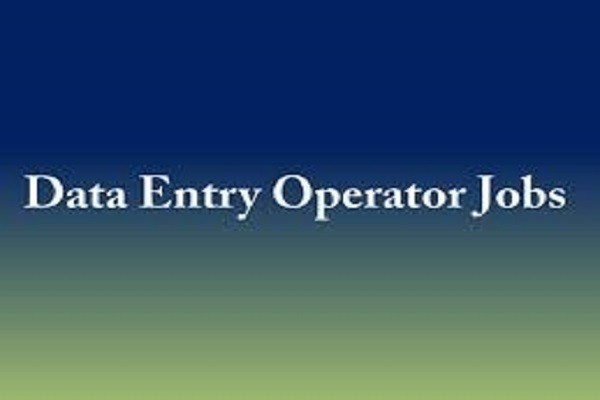Job Open For Data Entry Operator