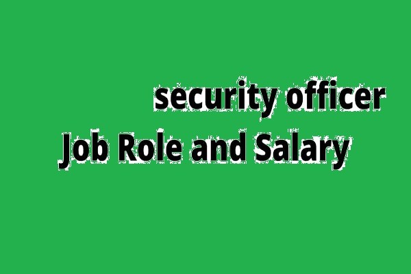 Urgent Hiring Of Security Officer Job in Singapore