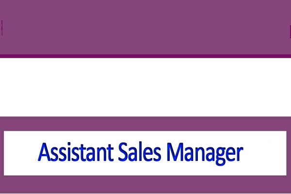 Hiring For Assistant Sales Manager