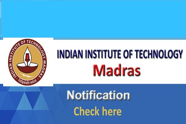 IIT Madras Project Consultant Recruitment 2022