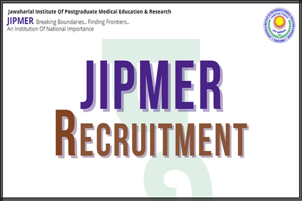 JIPMER Project Technician Recruitment 2022