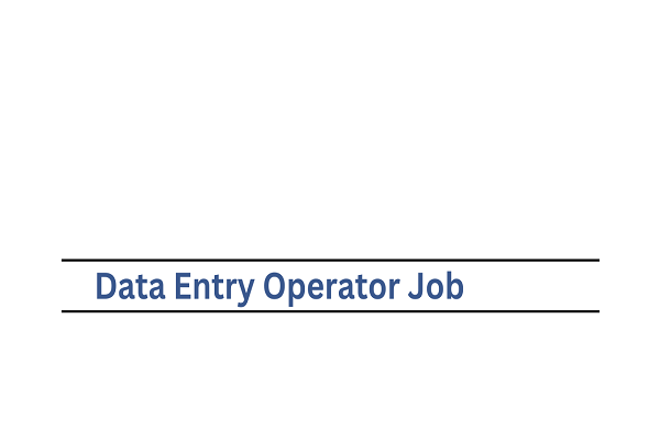 Urgent Need Of For Data Entry Operator