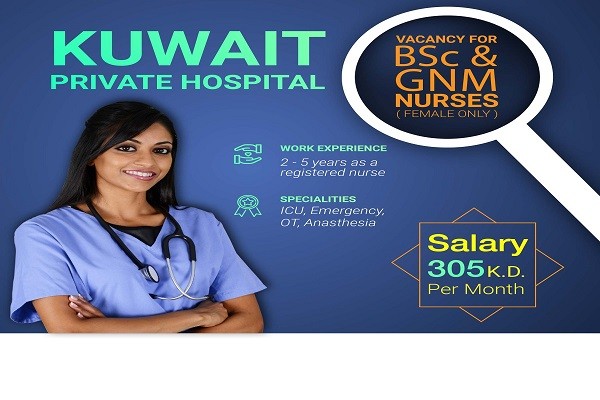 Hiring Of Nurse From Kuwait Hospital