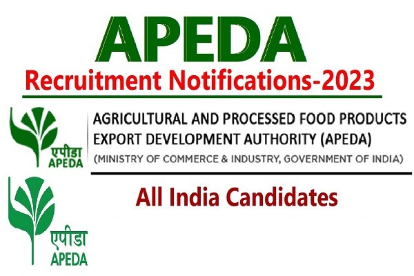APEDA Assistant Manager Recruitment 2023