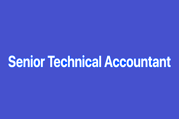 Work From Home Job For Senior Technical Accountant in USA