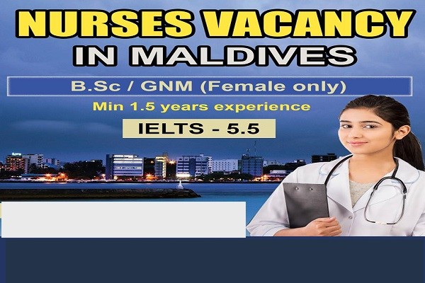 Urgent Requirement Of Nurse From Maldives