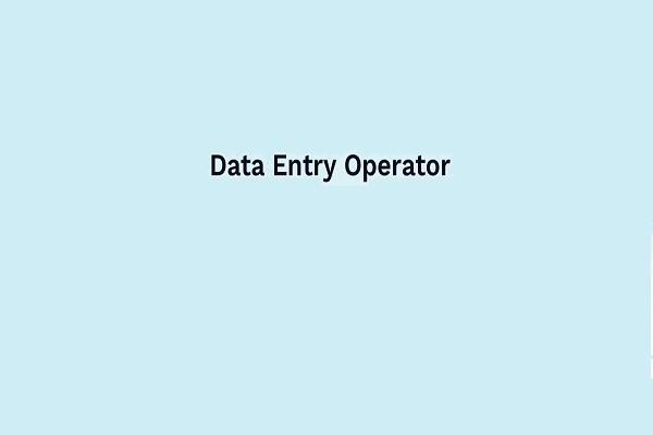 Job Offer For Data Entry Operator in Bangalore