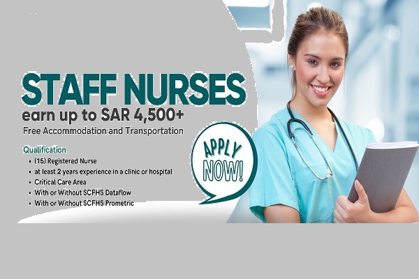 Hiring Of GNM Nurse From Saudi Arabia