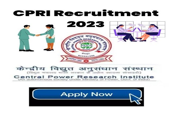 CPRI Driver Recruitment 2023