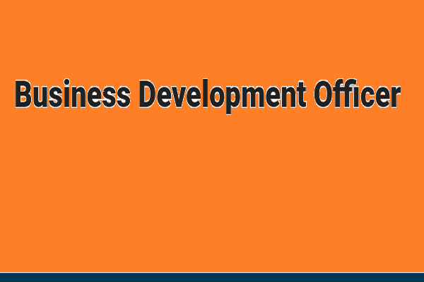 Job For Business Development Officer in Kerala
