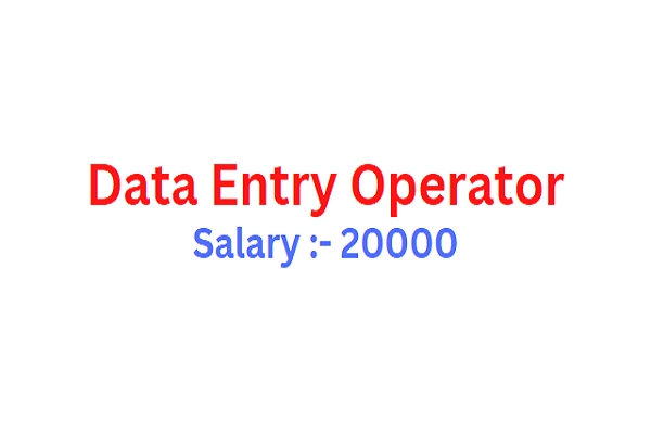 NVS Consultant Requirement Of Data Entry Operator in Indore