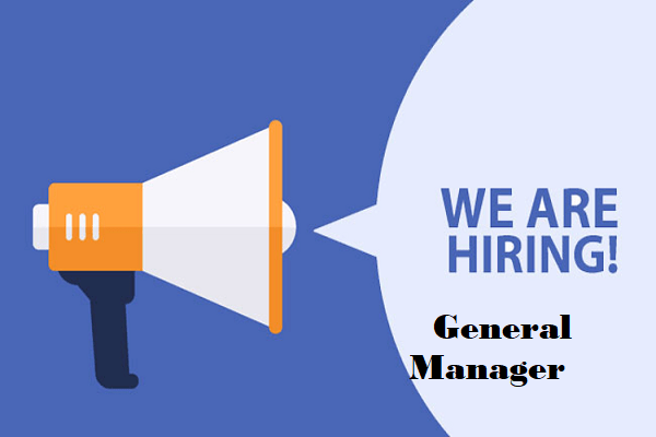 Hoscons Requirement For General Manager